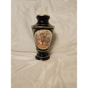 Rare Vintage Italian Keramos Capodimonte Porcelain Vase